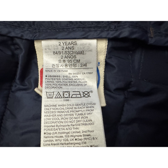 Baby Gap Disney Mickey Mouse Lightweight Puffer Jacket Brown Size 2T - Picture 6 of 6